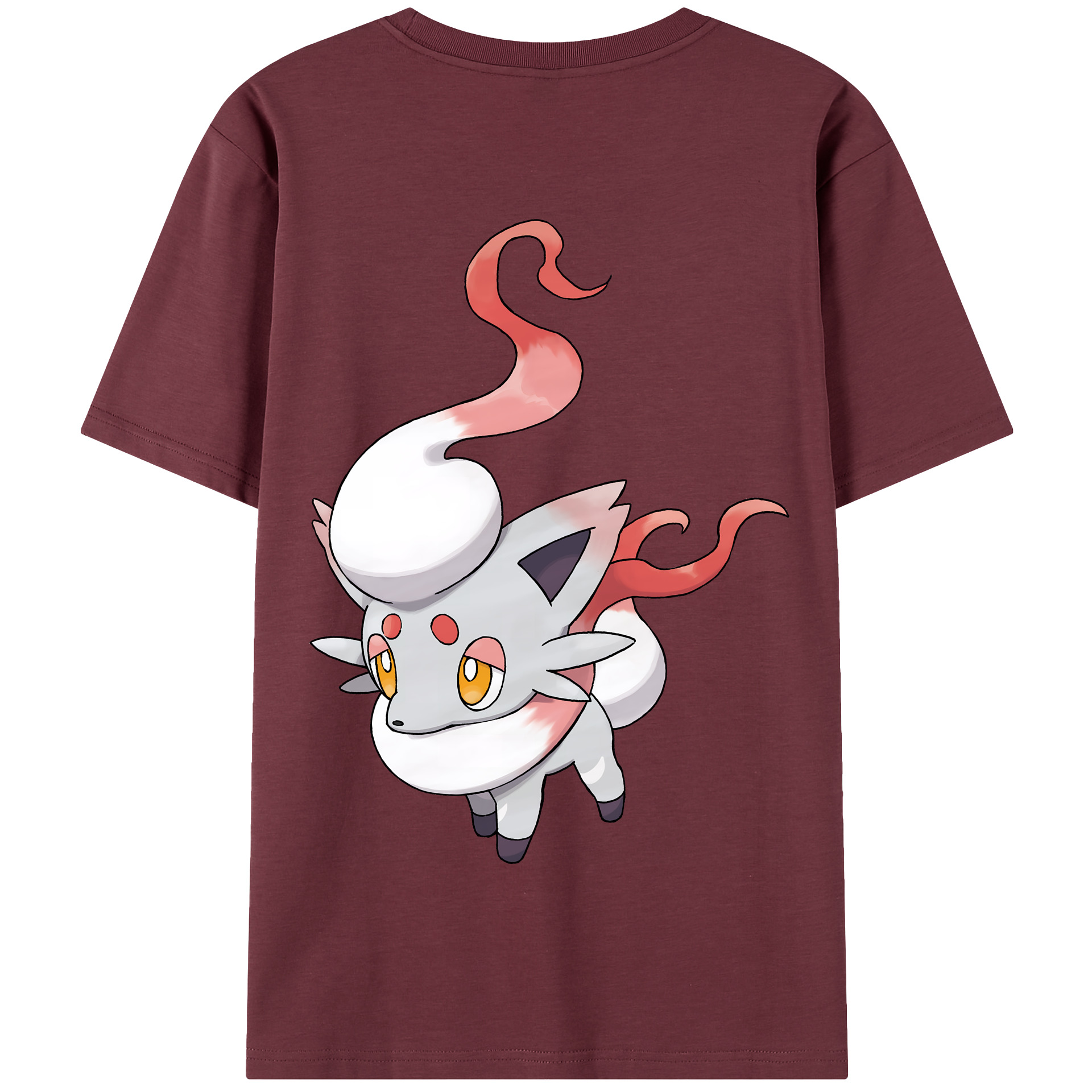 （画像用） ポケットモンスター Pokémon 綿100％半袖Tシャツ（背面プリント）